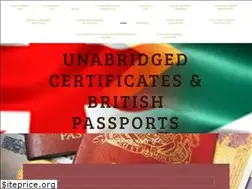 Sites similar to unabridgedcertificates.com