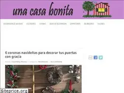 Sites similar to unacasabonita.com