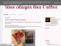 Sites similar to unaciliegiatiralaltra.blogspot.com