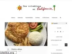 Sites similar to unacolombianaencalifornia.com