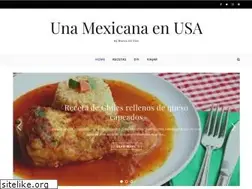 Sites similar to unamexicanaenusa.com