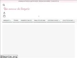 Sites similar to unamourdelingerie.com