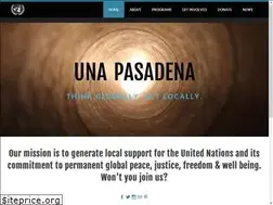Sites similar to unapasadena.org