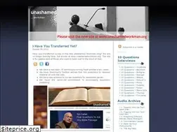 Sites similar to unashamedworkman.wordpress.com