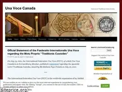 Sites similar to unavocecanada.org