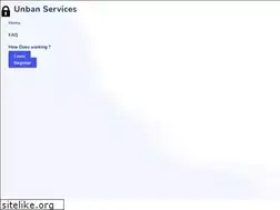 Sites similar to unbanservices.com