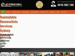 Sites similar to unbeatableremovals.com.au