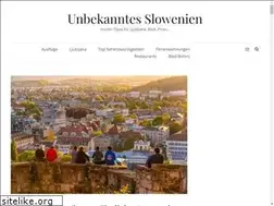 Sites similar to unbekanntes-slowenien.de