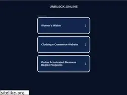 Sites similar to unbl0ck.online