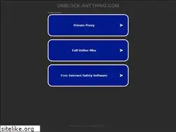 Sites similar to unblock-anything.com