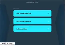 Sites similar to unblocked.earth