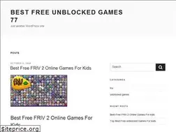 Sites similar to unblockedgames77.org