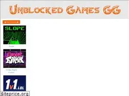 Sites similar to unblockedgamesgg.com