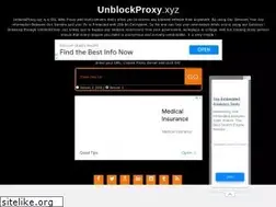 Sites similar to unblockproxy.xyz