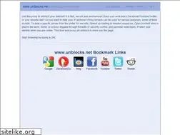Sites similar to unblocks.net