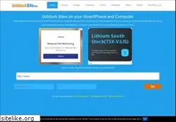 Sites similar to unblocksite.org