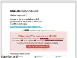 Sites similar to unblocksource.net