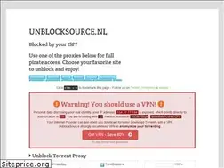Sites similar to unblocksource.nl