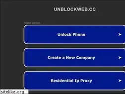 Sites similar to unblockweb.cc