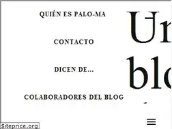 Sites similar to unblogdepalo.com