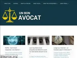 Sites similar to unbonavocat.fr