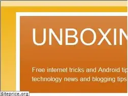 Sites similar to unboxingtricks.blogspot.in