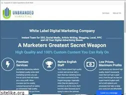 Sites similar to unbrandedmarketing.com