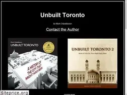 Sites similar to unbuilttoronto.ca