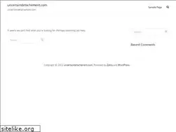 Sites similar to uncertaindetachement.com