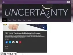Sites similar to uncertainty.com