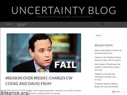 Sites similar to uncertaintyblog.com