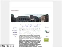 Sites similar to uncertaintycolumbia.googlepages.com