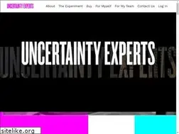 Sites similar to uncertaintyexperts.com