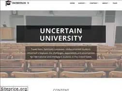 Sites similar to uncertainu.com