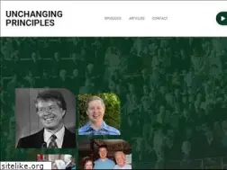 Sites similar to unchangingprinciples.com