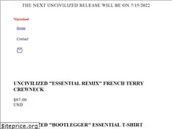 Sites similar to uncivilizedstore.com