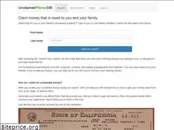 Sites similar to unclaimedmoneydb.com