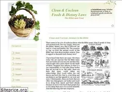 Sites similar to uncleanfoodsdietarylaws.com