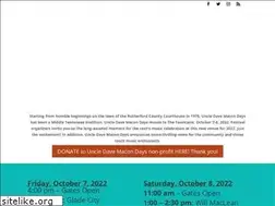 Sites similar to uncledavemacondays.com