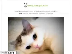 Sites similar to unclejoespetcare.com