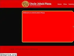 Sites similar to unclejohnspizza.com