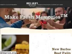 Sites similar to unclejulios.com