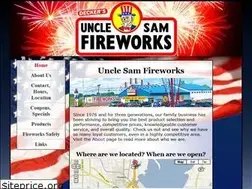 Sites similar to unclesamfireworks.com