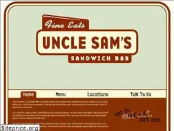 Sites similar to unclesamssubs.com