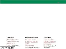 Sites similar to uncletonys.com