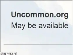 Sites similar to uncommon.org