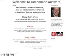 Sites similar to uncommonanswers.com