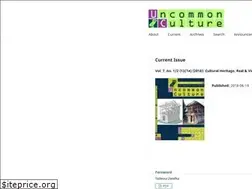 Sites similar to uncommonculture.org