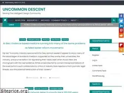 Sites similar to uncommondescent.com