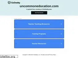 Sites similar to uncommoneducation.com